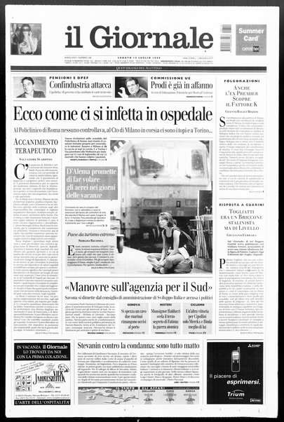 Il giornale : quotidiano del mattino